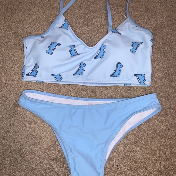 shein dinosaur bathing suit